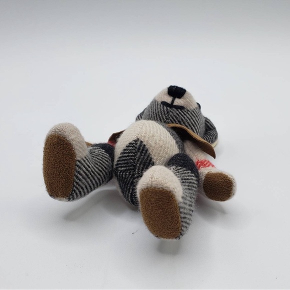 Burberry Vintage Thomas Bear Cashmere Key Ring - Picture 6 of 10